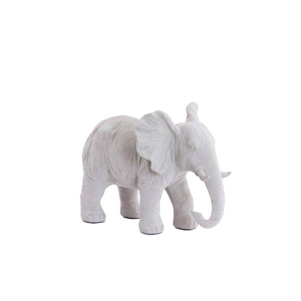 Light & Living Ornament 30,5x18,5x24 cm ELEPHANT crème