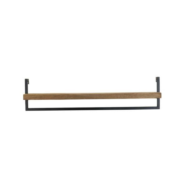 Light & Living Wandplank 100x15x24 cm MADDISON hout donker bruin