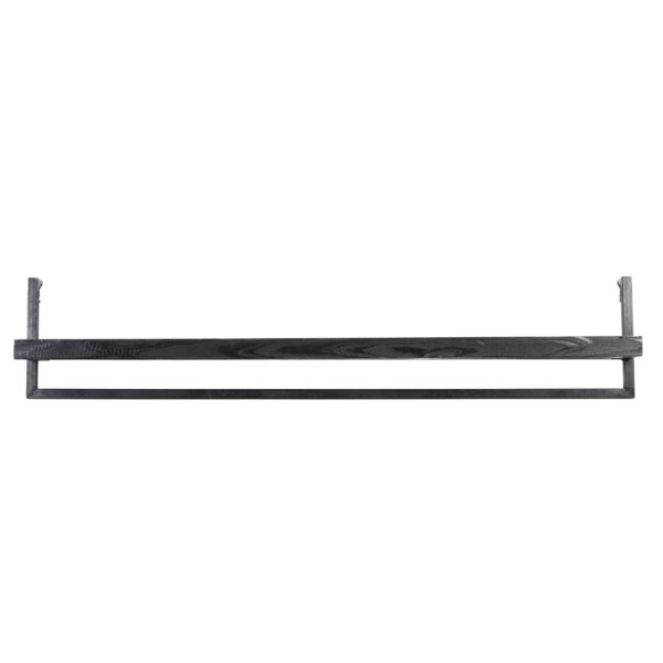 Light & Living Wandplank 120x18x24 cm MADDISON hout mat zwart