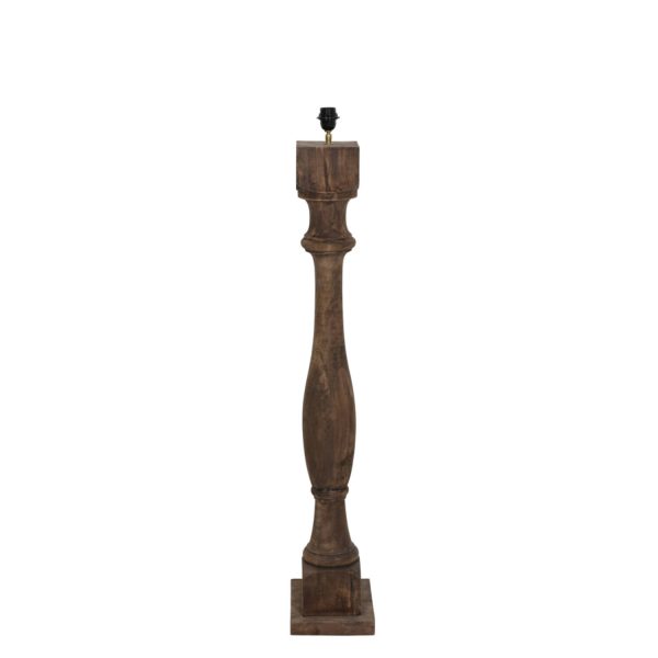 Light & Living Vloerlamp 23x23x125 cm ROBBIA hout donker bruin