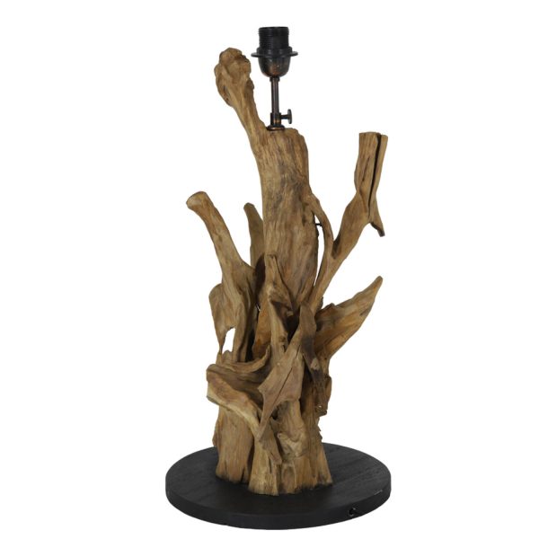 Light & Living Lampvoet Ø30x63-75 cm ARBANASI hout