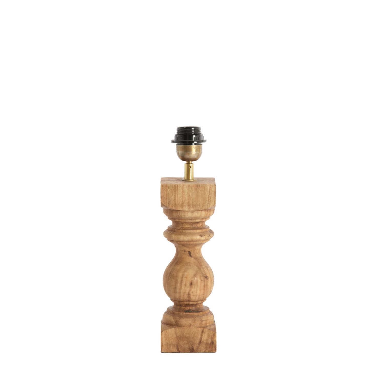Light & Living Lampvoet 9x9x36 cm CUMANI hout donker bruin