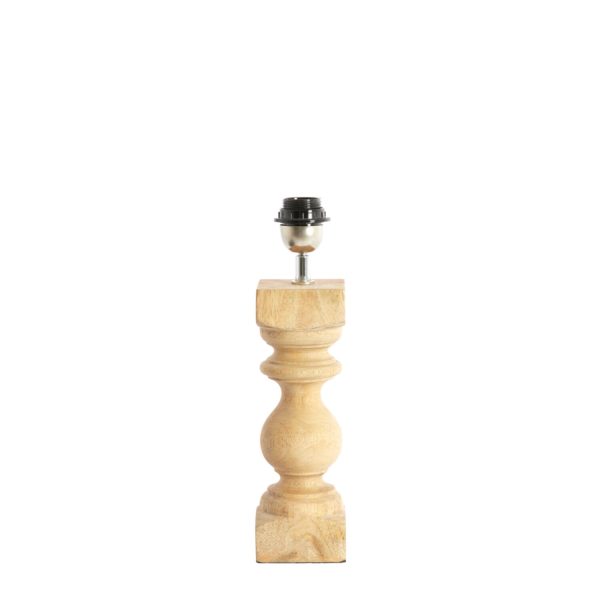 Light & Living Lampvoet 9x9x36 cm CUMANI hout naturel