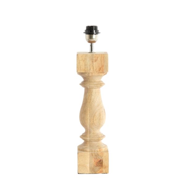 Light & Living Lampvoet 10x10x47 cm CUMANI hout naturel