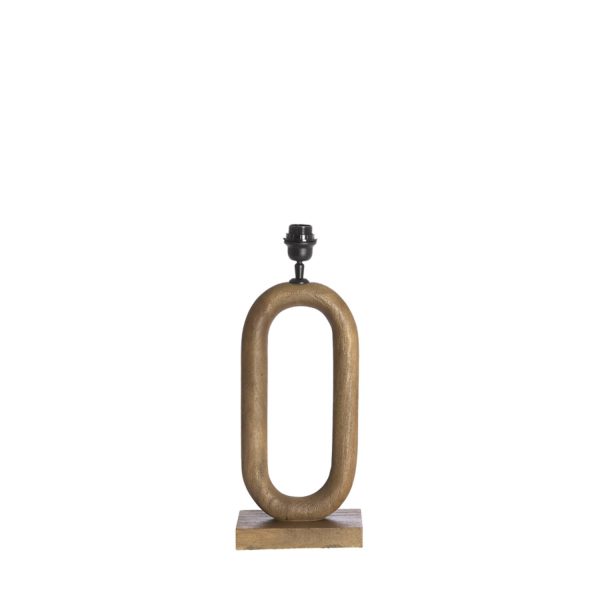 Light & Living Lampvoet 20x12x44 cm PACECO hout grijs-donker bruin