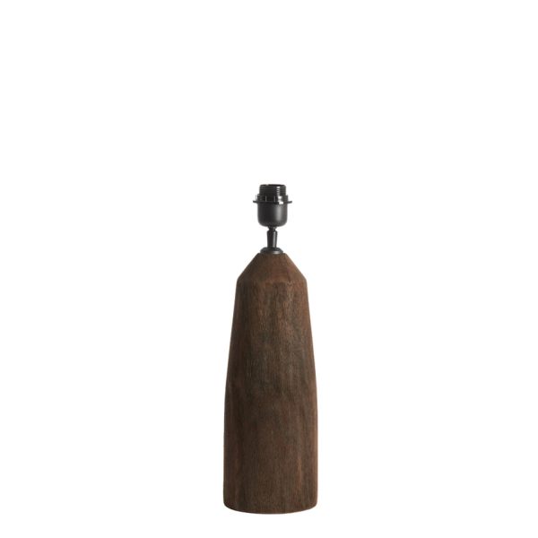 Light & Living Lampvoet Ø15x35 cm TRAPANI hout mat donker bruin
