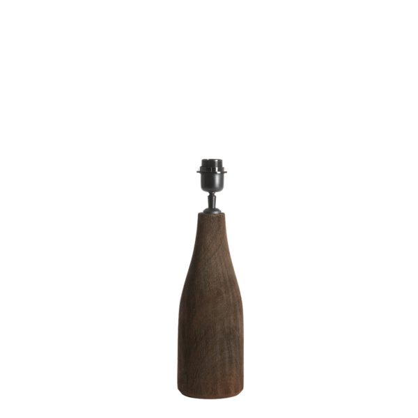 Light & Living Lampvoet Ø13x32 cm TRAPINO hout mat donker bruin