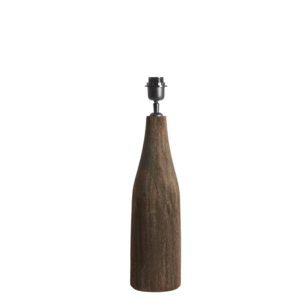 Light & Living Lampvoet Ø13x42 cm TRAPINO hout mat donker bruin