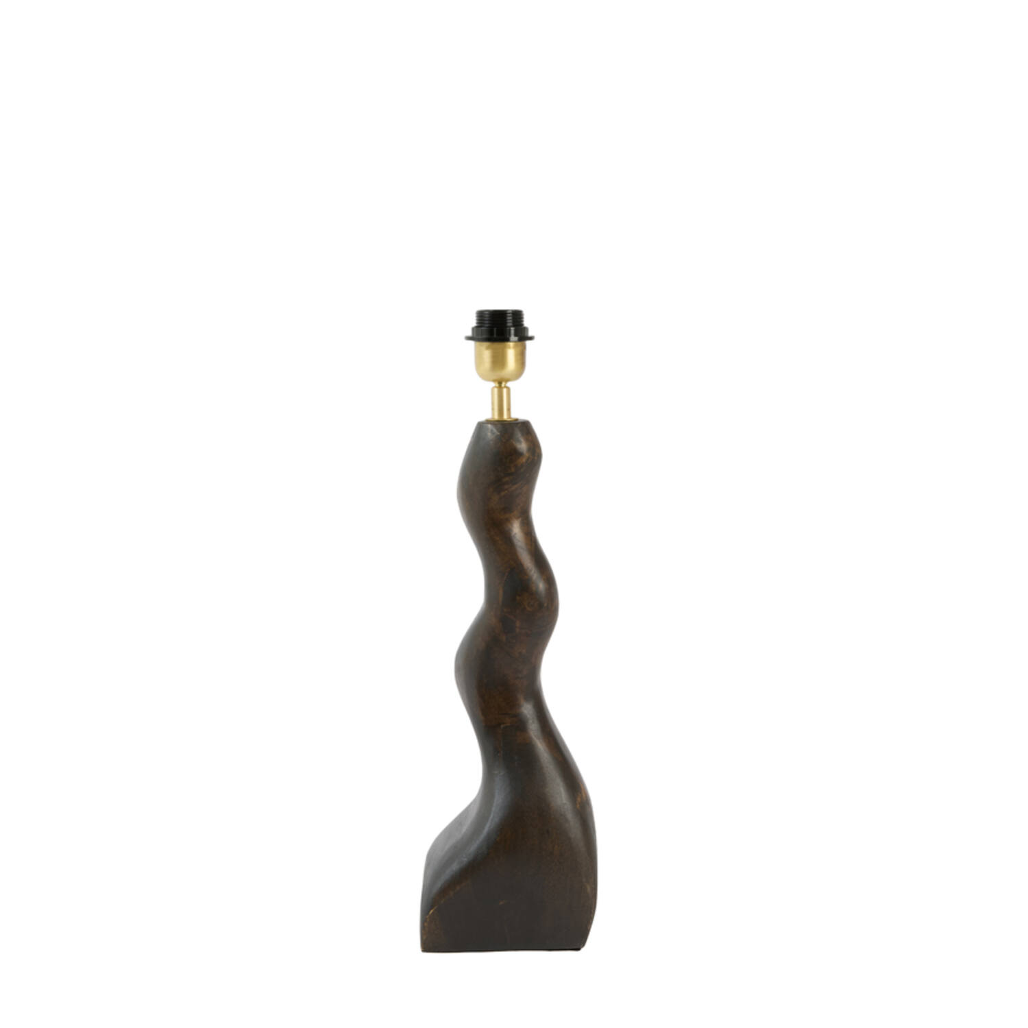 Light & Living Lampvoet 14x14x42 cm VIKA hout chocolade bruin