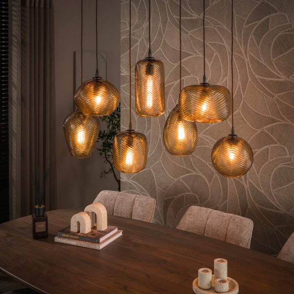 Zijlstra Hanglamp Chevron 4+3L