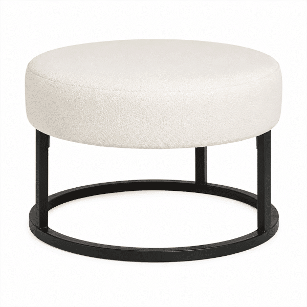 Nijwie MySons Escabel hocker - Ø50 - Alpine - Ivory - Unique Collection