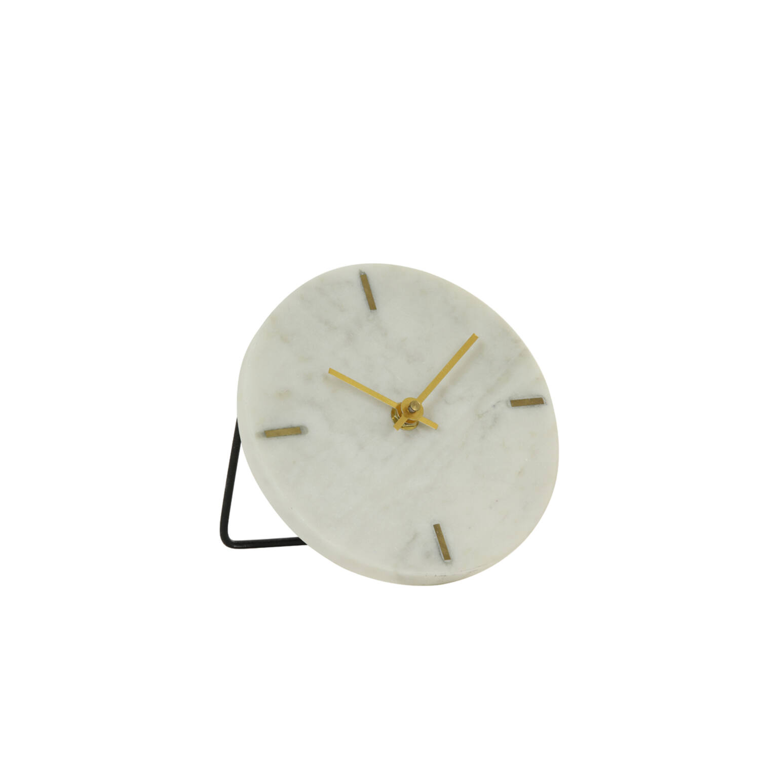Light & Living Klok Ø15 cm MORENO marmer wit