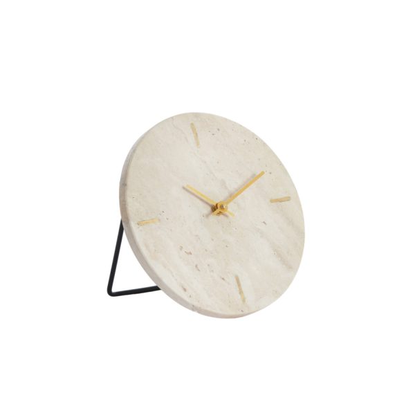 Light & Living Klok Ø20 cm JENAY travertin zand