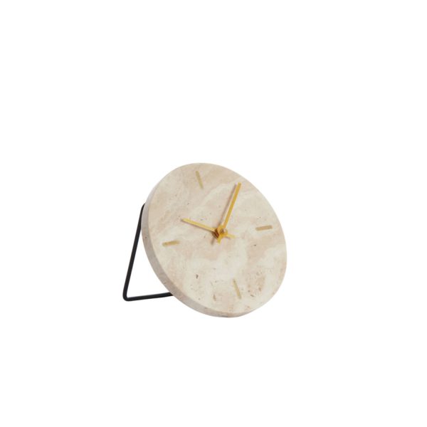 Light & Living Klok Ø15 cm JENAY travertin zand