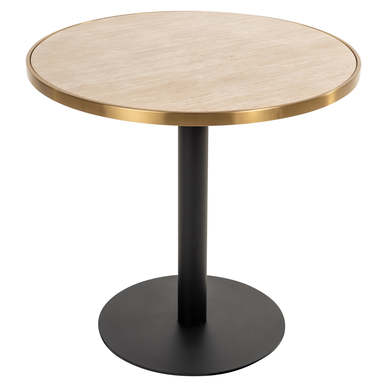 Richmond Interiors Bistrotafel Brazza beige 80Ø
