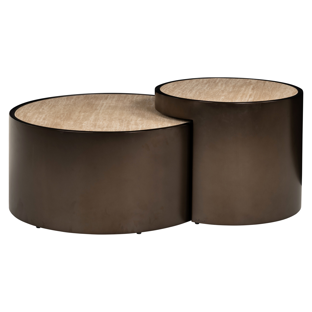 Richmond Interiors Salontafel Ronson beige (Set of 2)