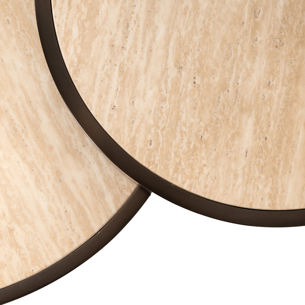 Richmond Interiors Salontafel Ronson beige (Set of 2)