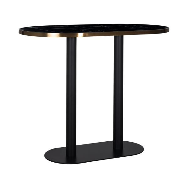 Richmond Interiors Bartafel Zenza black oval