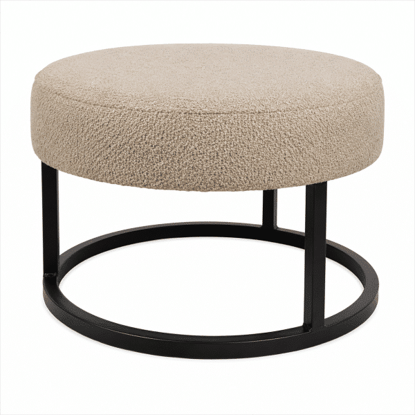 Nijwie MySons Escabel hocker - Ø50 - Rhythm - Beige 05 - Unique Collection