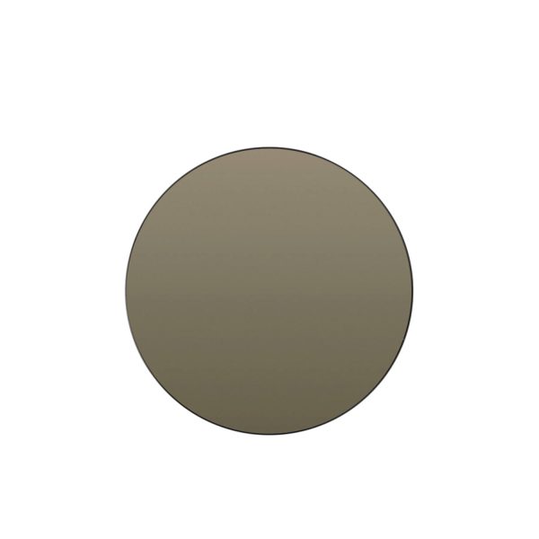 Light & Living Spiegel Ø116 cm ESPEJO smoke glas+zwart