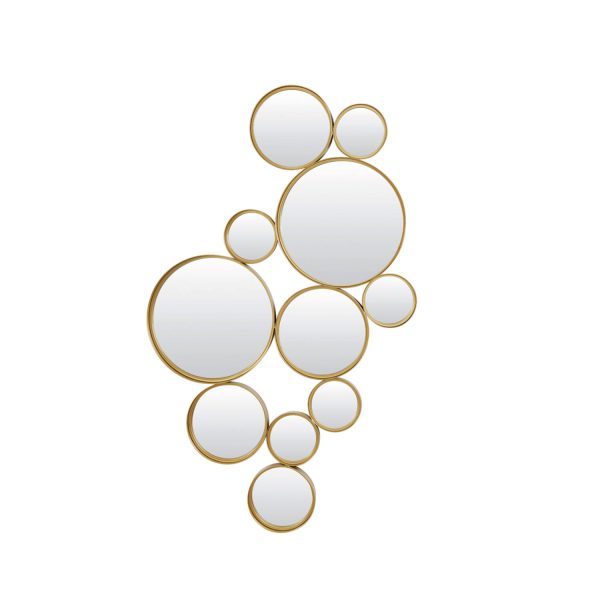 Light & Living Spiegel 99x3,5x57,5 cm CIELO cirkels goud