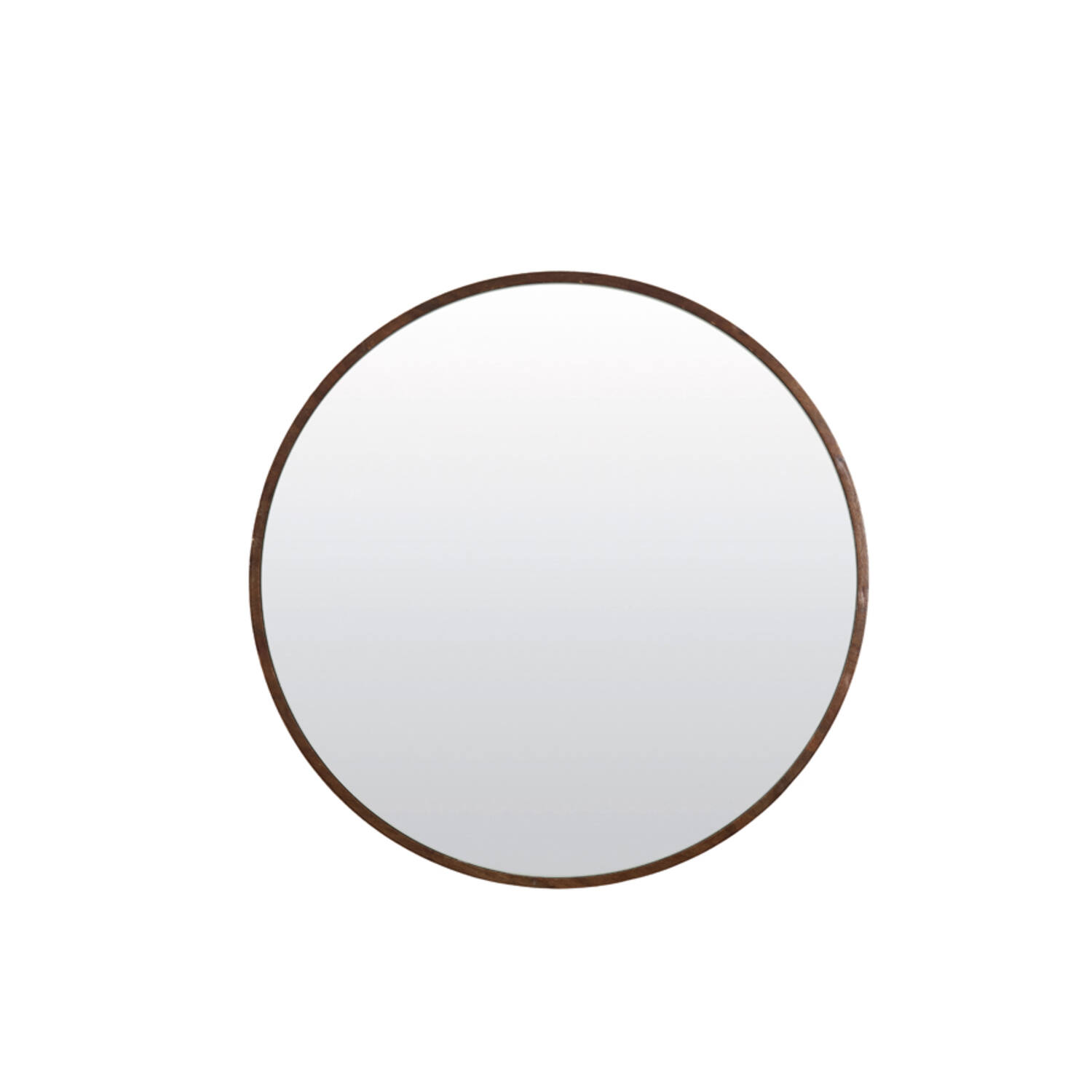 Light & Living Spiegel Ø68 cm MAMALI mango hout bruin