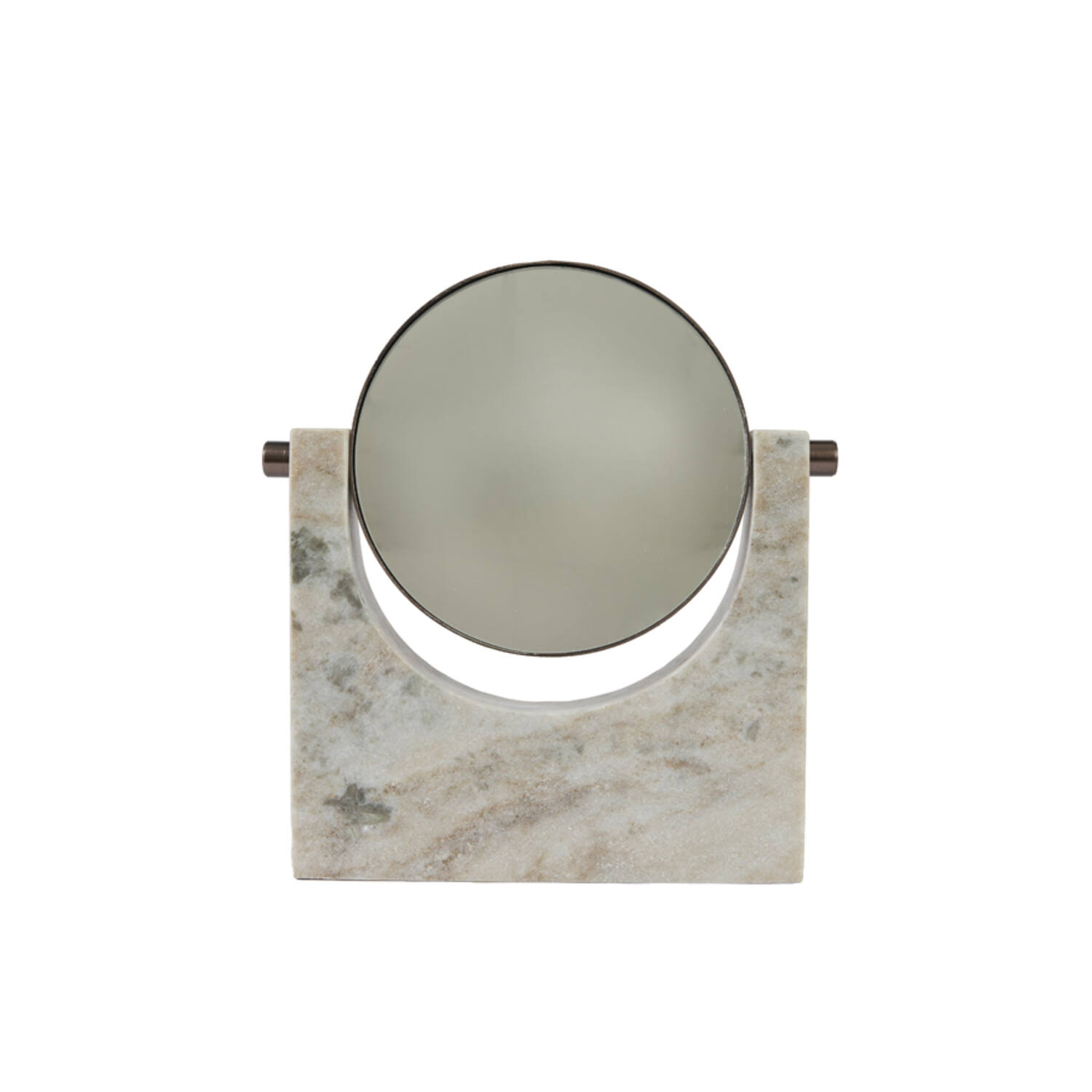 Light & Living Spiegel 29x4x33,5 cm JIVAN marmer zand-grijs+antiek brons