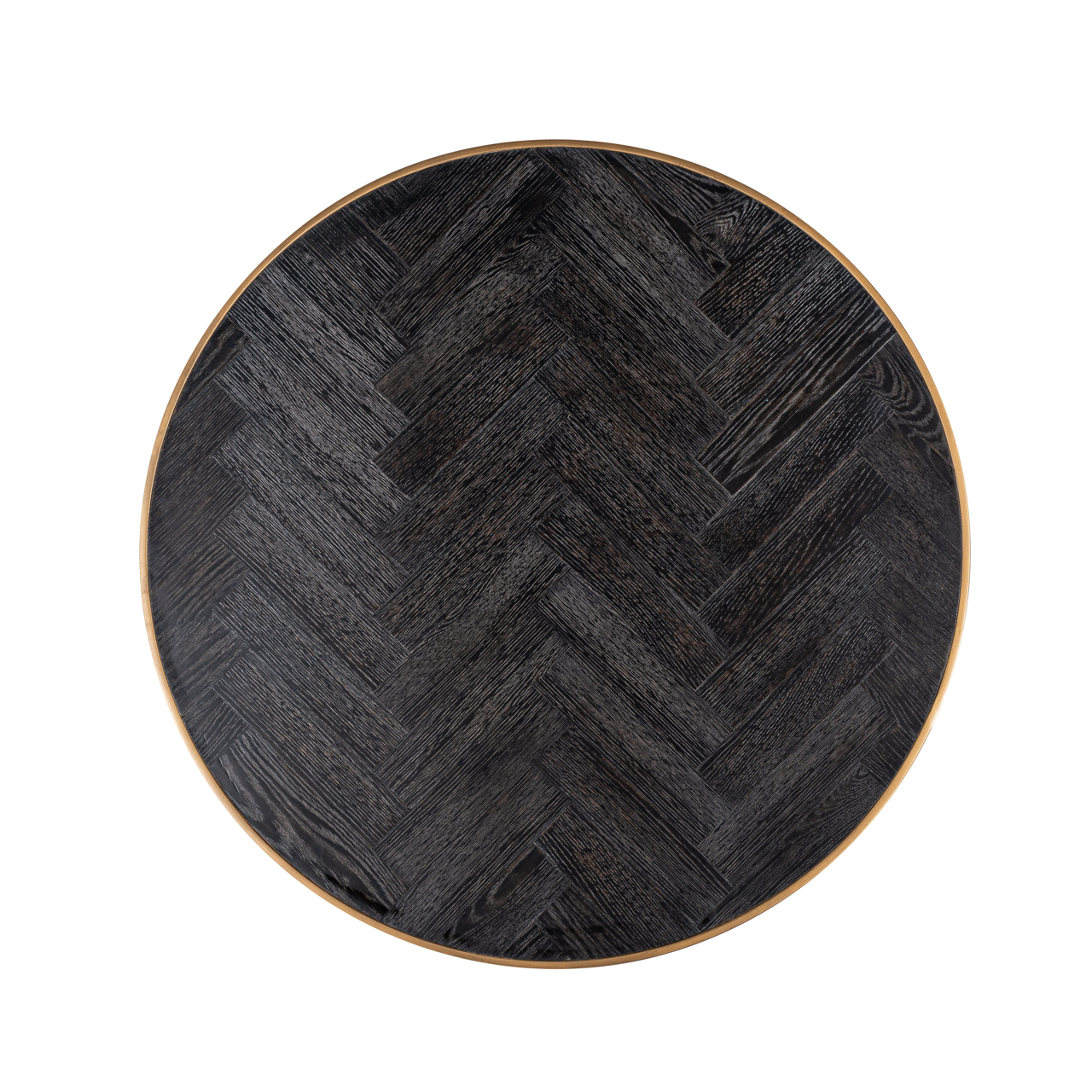 Richmond Interiors Salontafel Blackbone Brass black rustic (Set of 2)