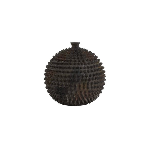 Light & Living Deco box Ø18x17,5 cm CALDRAS bruin