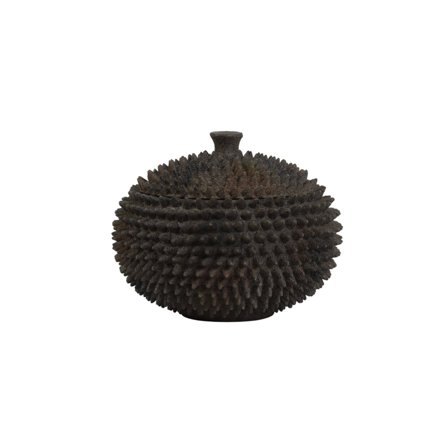 Light & Living Deco box Ø22,5x17 cm CALDRAS bruin