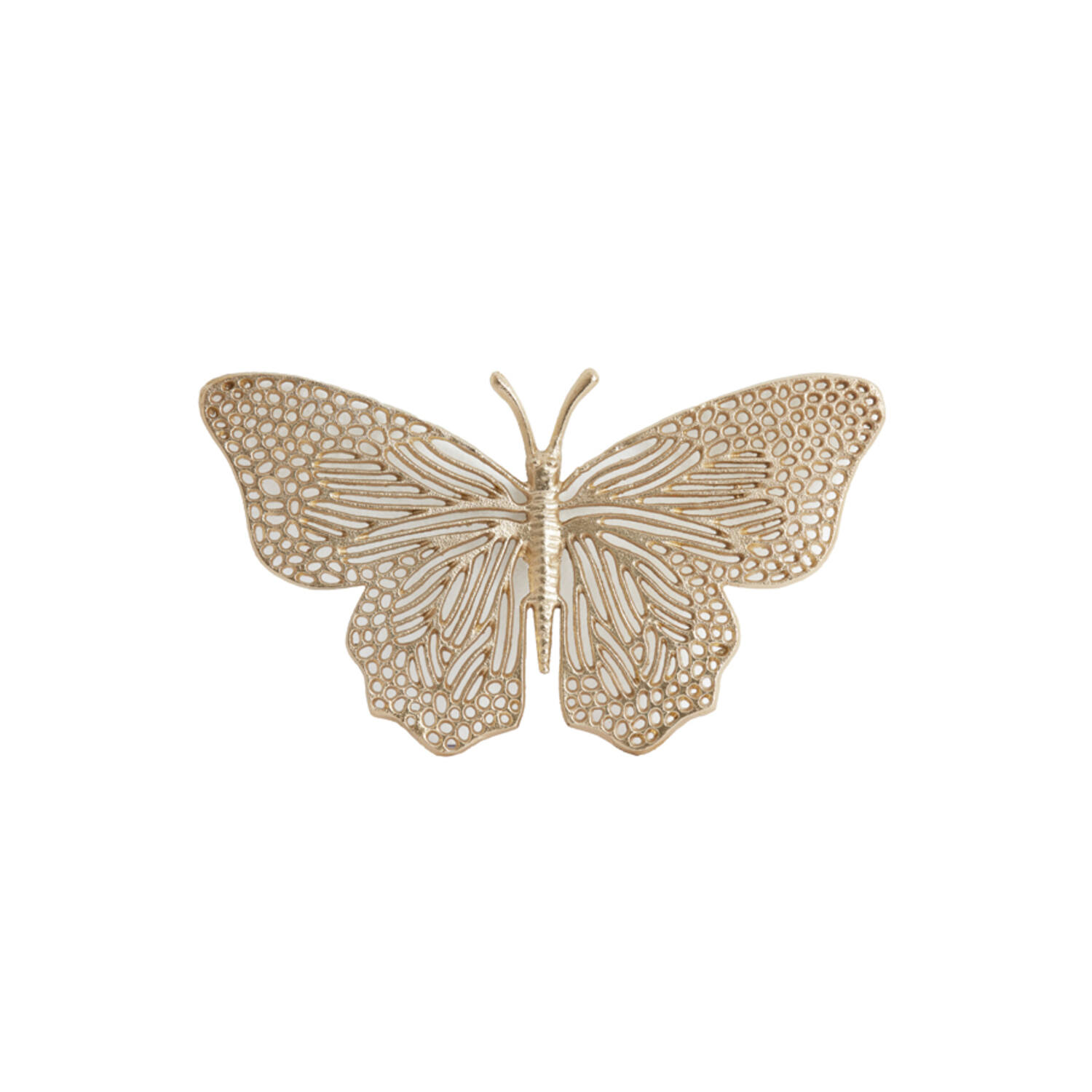 Light & Living Ornament 41x23x4 cm BUTTERFLY glans goud