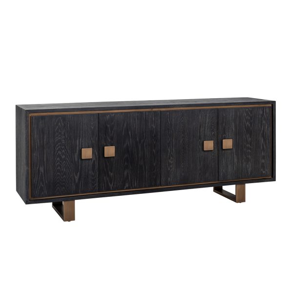 Richmond Interiors Dressoir Hunter black rustic