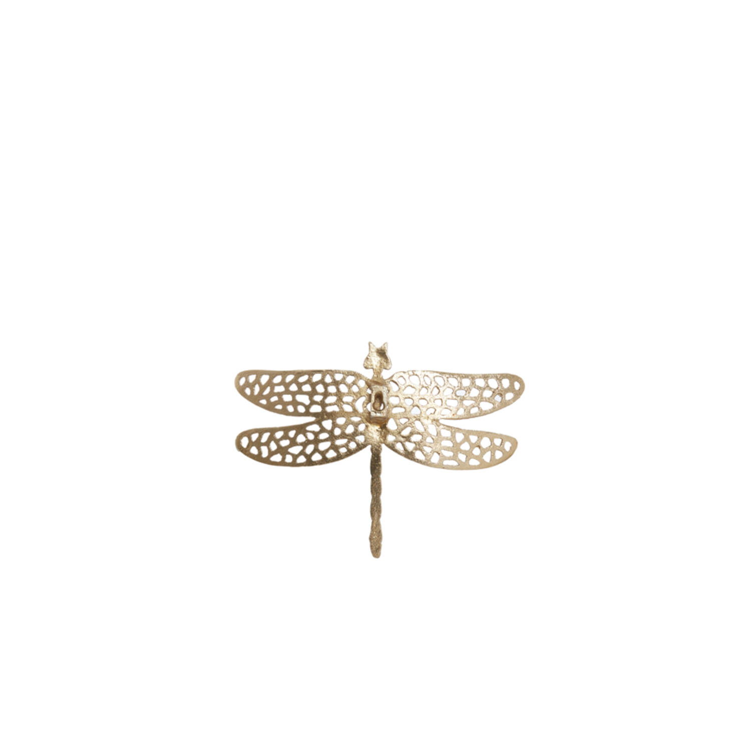 Light & Living Ornament 24x17,5x4 cm DRAGONFLY glans goud