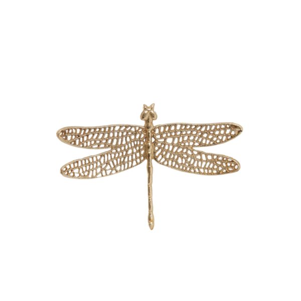 Light & Living Ornament 36x24x4 cm DRAGONFLY glans goud