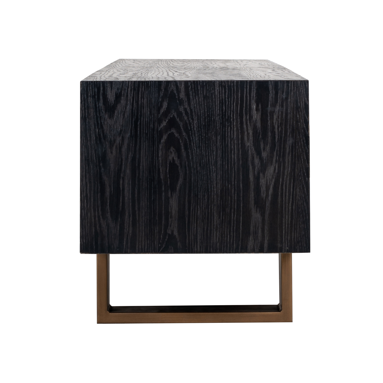 Richmond Interiors TV-meubel Hunter black rustic