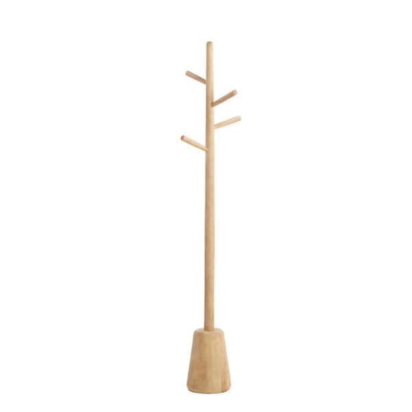 Light & Living Kapstok Ø20x152 cm YENICE hout mat naturel