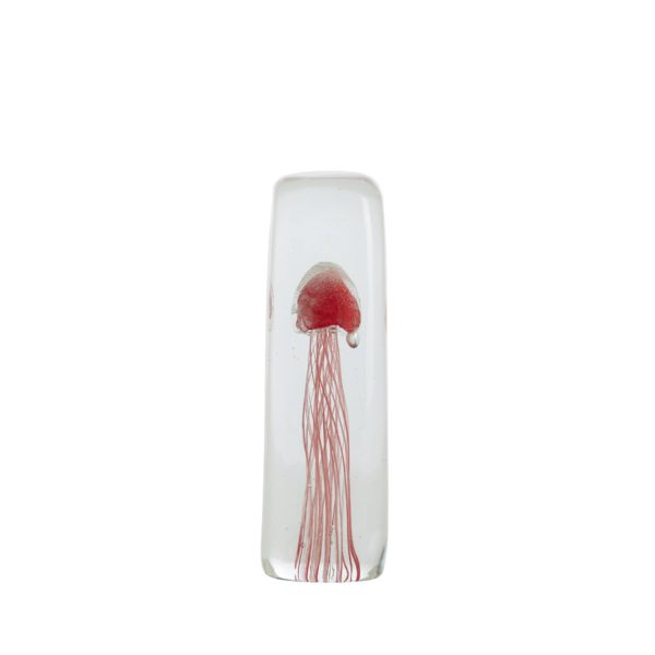 Light & Living Ornament 6x6x18,5 cm JELLYFISH glas koraal