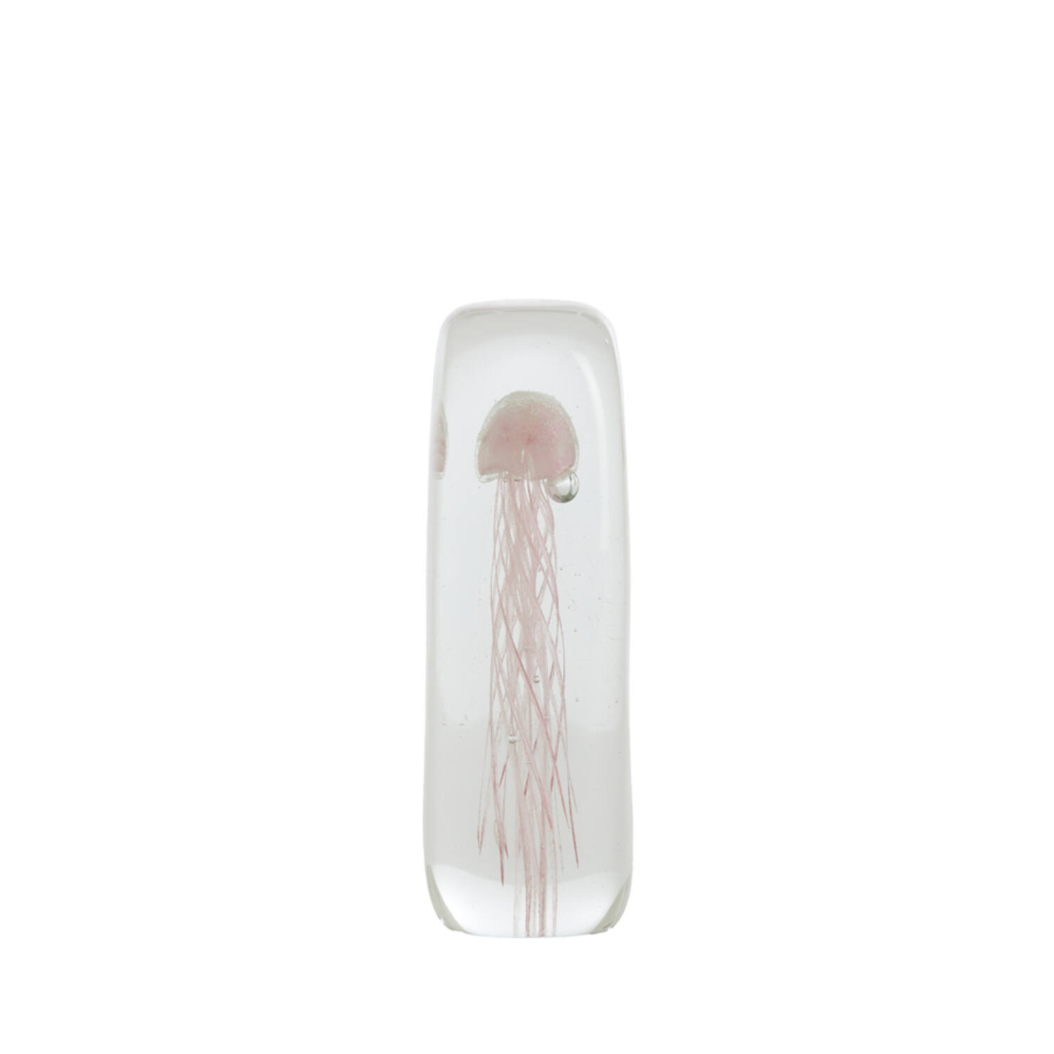 Light & Living Ornament 6x6x18,5 cm JELLYFISH glas licht roze