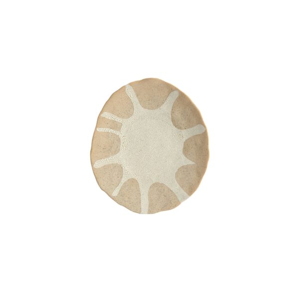 Light & Living Ornament hang 22,5x3,5x26 cm SOLEIL mat zand-crème