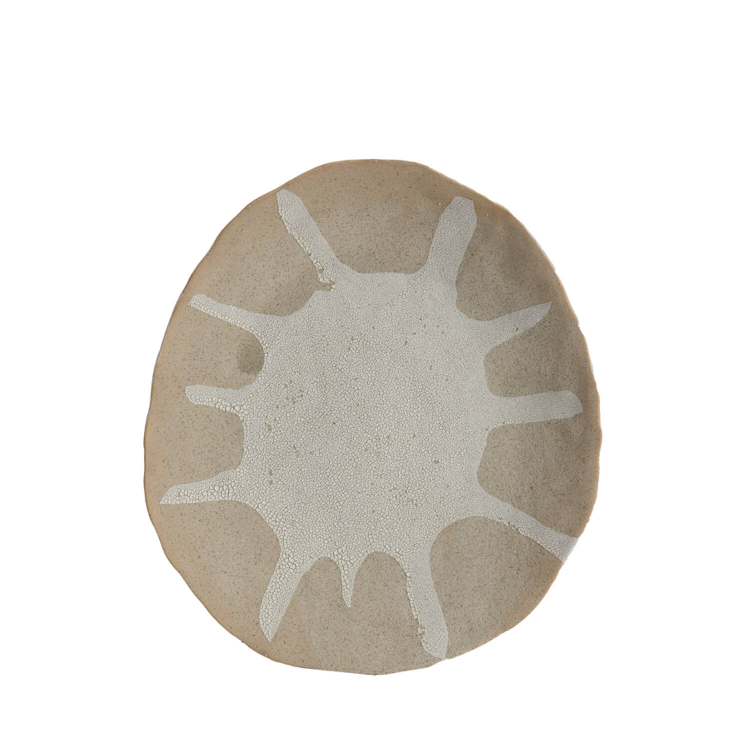 Light & Living Ornament hang 34x6x38,5 cm SOLEIL mat zand-crème