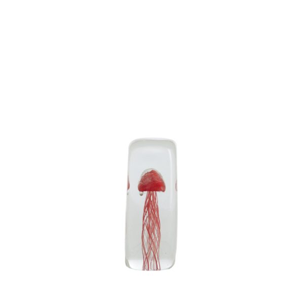 Light & Living Ornament 5,5x5,5x13 cm JELLYFISH glas koraal