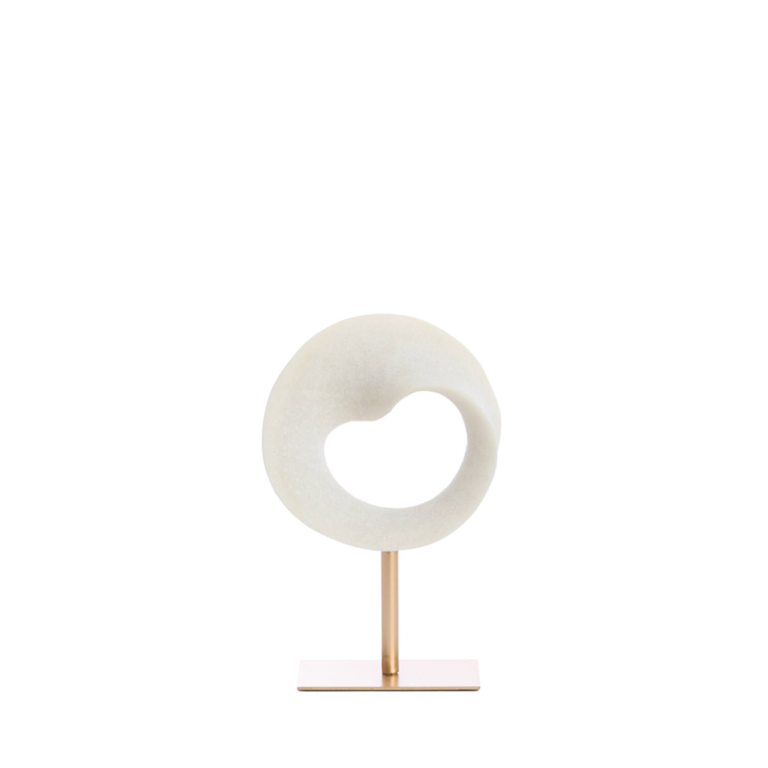 Light & Living Ornament op voet 20x10x30 cm TUZLA crème+antiek brons