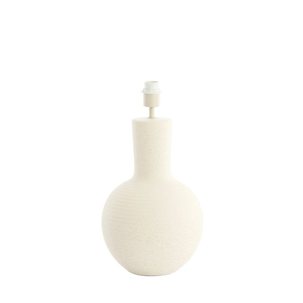 Light & Living Lampvoet Ø28,5x52 cm ULLOA keramiek mat crème