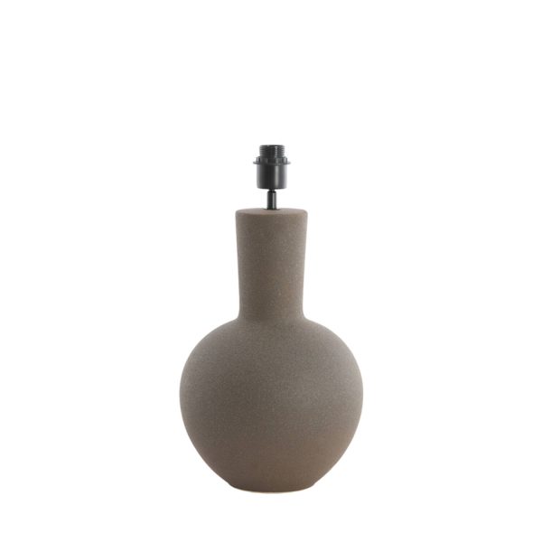 Light & Living Lampvoet Ø28,5x52 cm ULLOA keramiek mat donker bruin