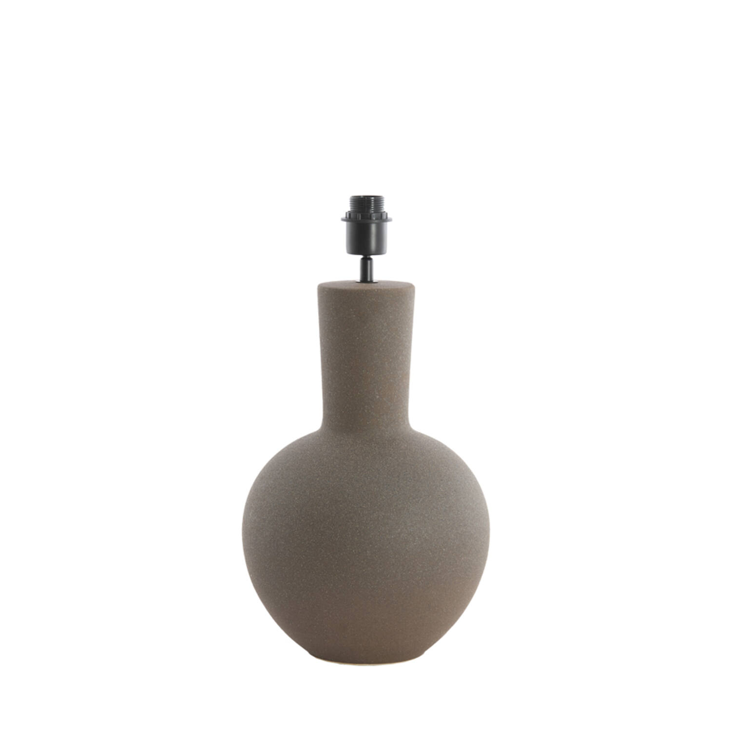 Light & Living Lampvoet Ø28,5x52 cm ULLOA keramiek mat donker bruin