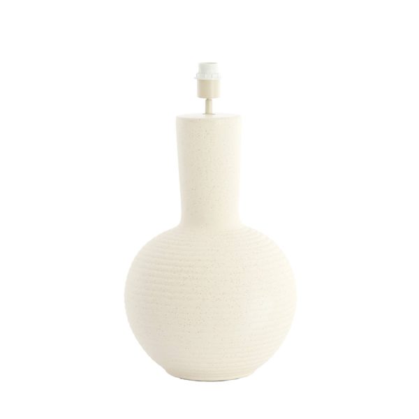 Light & Living Lampvoet Ø34x62 cm ULLOA keramiek mat crème