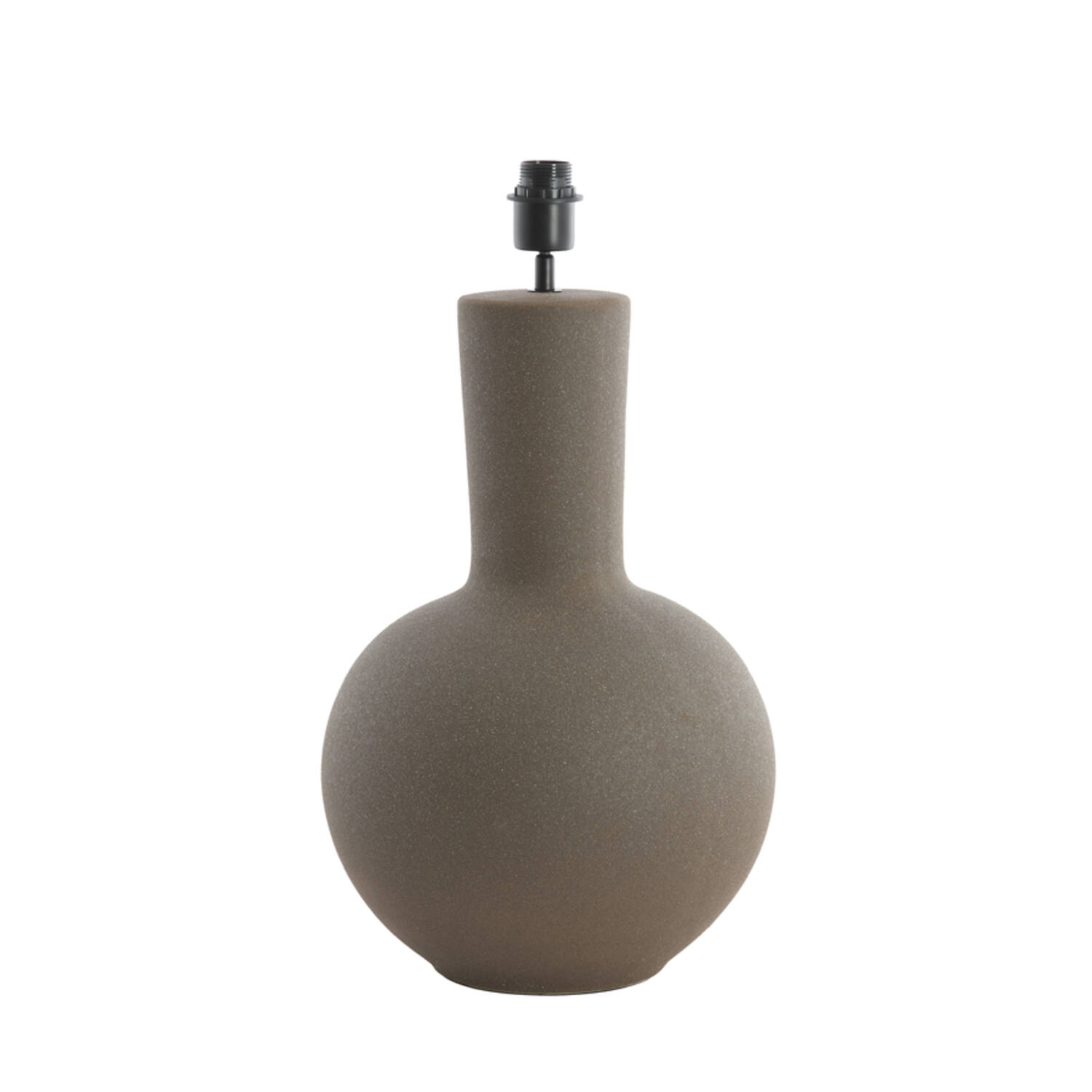 Light & Living Lampvoet Ø34x62 cm ULLOA keramiek mat donker bruin