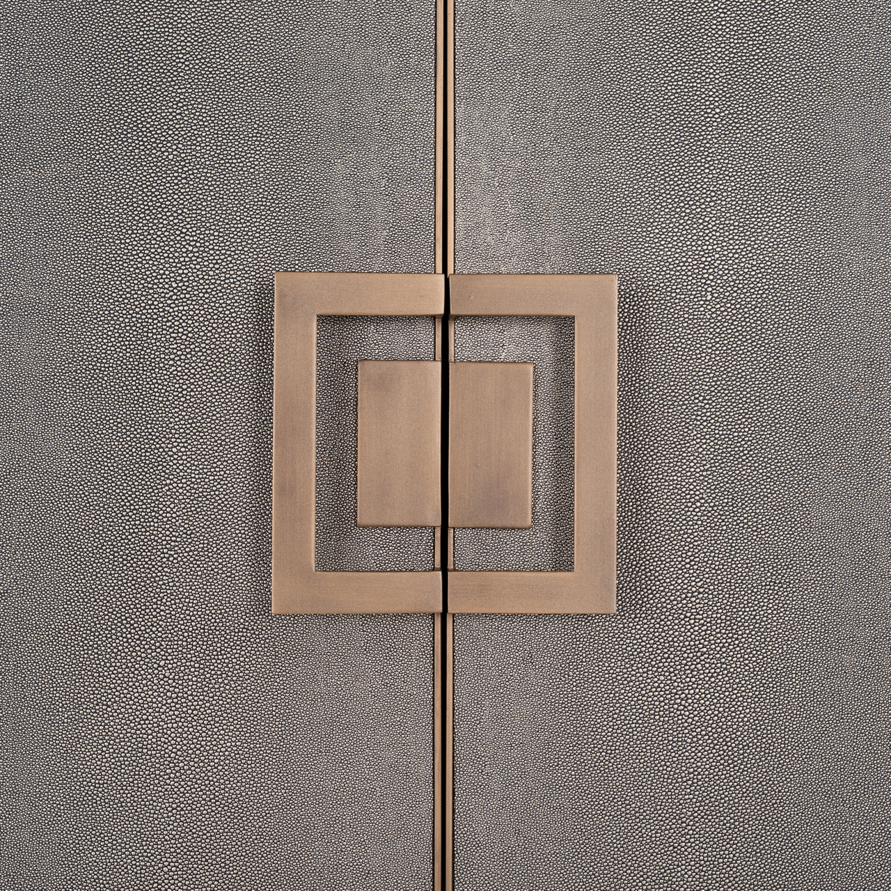 Richmond Interiors Opbergkast Bloomville brass shagreen
