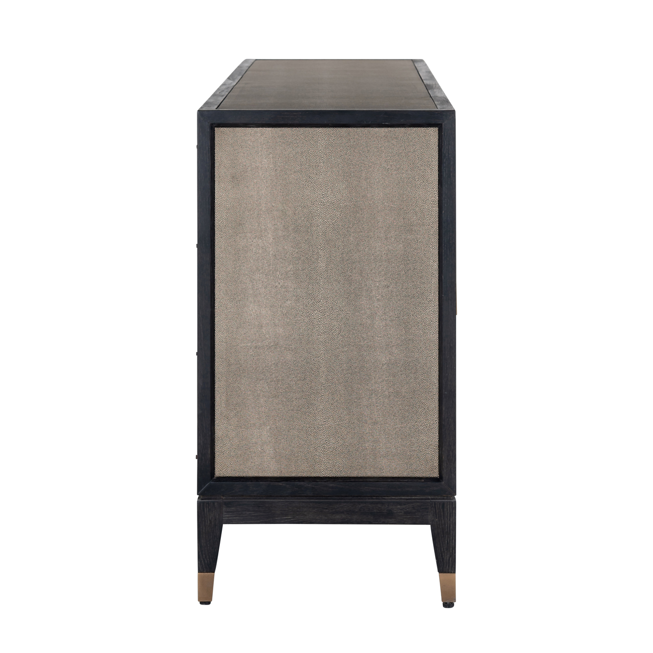 Richmond Interiors Dressoir Bloomville brass shagreen