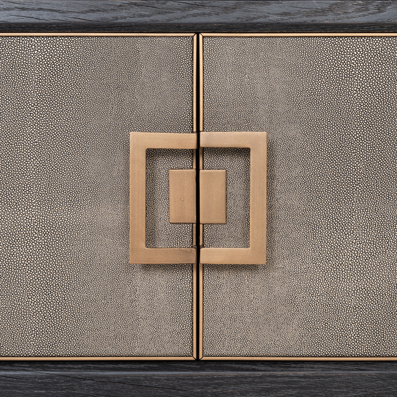Richmond Interiors TV-meubel Bloomville brass shagreen
